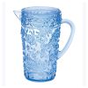 Leading Ware 2.5 Quarts Water Pitcher with Lid, Paisley Unbreakable Plastic Pitcher, Drink Pitcher, Juice Pitcher with Spout BPA Free
