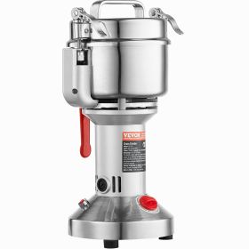 VEVOR 550g Commercial Spice Grinder Electric Grain Mill Grinder High Speed