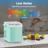 Small Portable Home Use Ice Maker,Green