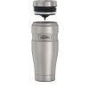 Thermos Stainless King Vacuum Insulated Stainless Steel Tumbler, 16oz, Matte Stainless Steel